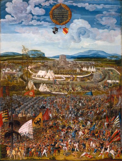 Siege of the City of Alesia by Melchior Feselen